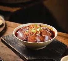 Blood Sausage with Beef and Vegetables