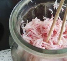 Radish Strips