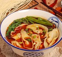 红汤抄手