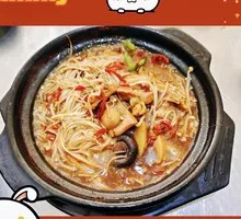 Braised Golden Needle Mushrooms