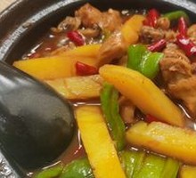 Stewed Chicken with Brown Sauce