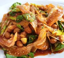 Cold-mixed pig's head meat