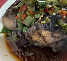 Eggplant with Green Pepper