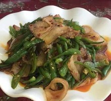 Salted Vegetable Stir-fry with Pork