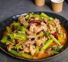 Spicy Pickled Pepper Pork Intestines