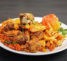 Pork Ribs with Shrimp