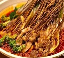 Spicy Chicken in Broth