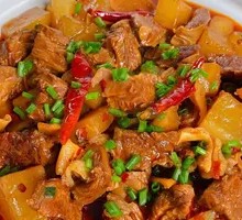 Braised Beef with White Radish