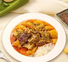 Curry Beef Brisket Rice