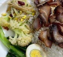 Honey-glazed BBQ Pork Rice