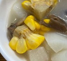 Pork Bone and Corn Soup