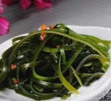 Cold-mixed kelp strands