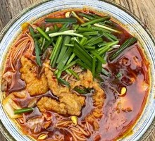 Sour Cabbage Pork Belly Noodles