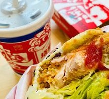 Spicy Chicken Leg Burger