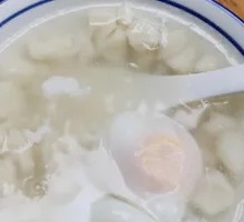 Glutinous Rice Balls with Fermented Rice Wine and Egg