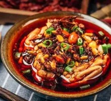 Sichuan-style brain dish