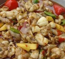 Clam and Frog Stir-fry
