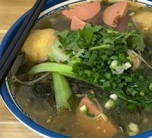 Duck Blood and Vermicelli Soup