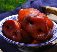 Marinated卤 Pork Snout