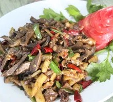 Pickled Chili Stir-fried Pork Liver