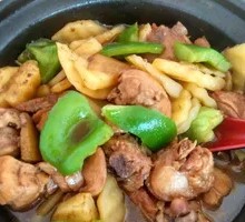 Stewed Chicken with Brown Sauce