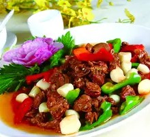 Stewed Rabbit in Yellow Sauce