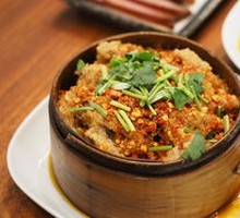 Steamed Beef with Rice Flour
