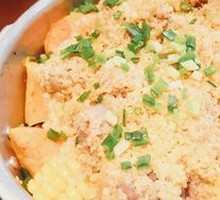 Pressure-Cooked Millet and Pork Rib Stew
