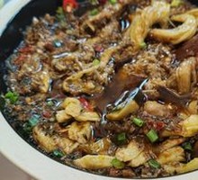 Spicy Eggplant with Preserved Eggs and Chili Paste