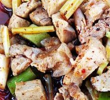 Stir-fried Pork Belly Rice Bowl