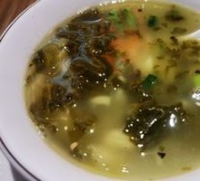 Sour Cabbage and Broad Bean Soup