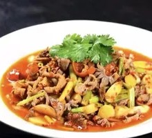 Spicy Pickled Pepper Chicken Offal
