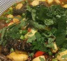 Green Bean Eel Stir-fry