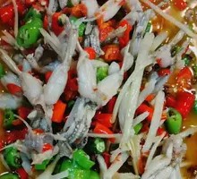 Young Ginger and Green Pepper Stir-fry