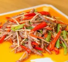 Sliced Beef with Young Ginger