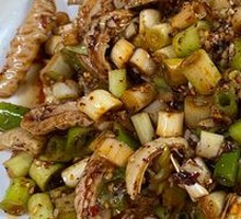 Spiced Pig Intestine Salad