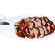 Roast Duck and Meat Roll Rice