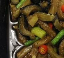 Stir-fried Green Beans with Eggplant