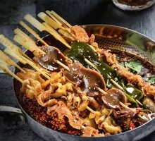 Spicy Chicken Offal in Pot
