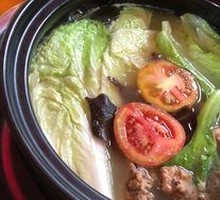 Pork Rib Tofu Soup