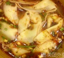 红汤抄手