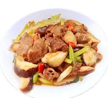 香菇炒牛肉