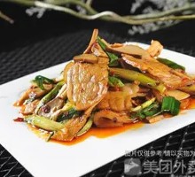 Fried Pork with Tofu Skin