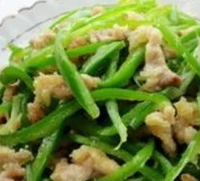 Green Pepper Shredded Pork Rice