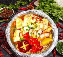 Wood Ear Mushroom Tofu Noodles