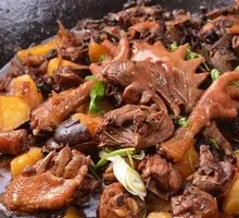 Stewed Chicken and Pork Rib Pot