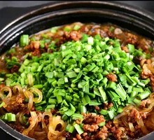 Leek-flavored Crystal Noodles