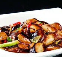 Shiitake Mushroom and Pork Slices