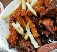 Chicken and Duck with Gravy