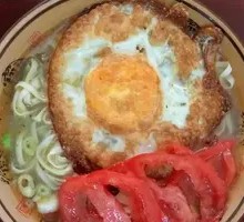 Tomato Fried Egg Noodles